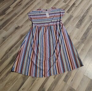 Ladies Rare Vintage Boho Soho Cottagecore XL Midi Dress